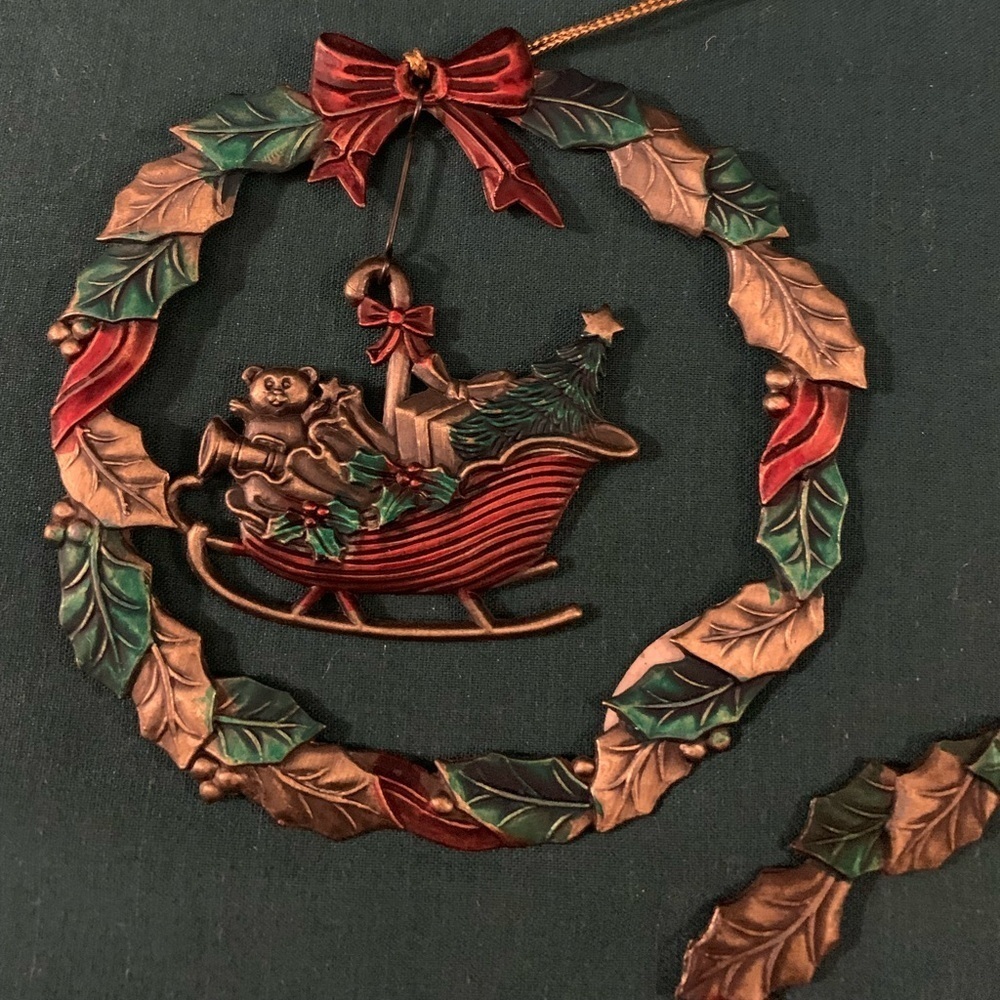 Set of 3 Vintage 1990’s RUSS Heirloom Collection Ornaments - Picture 5 of 6